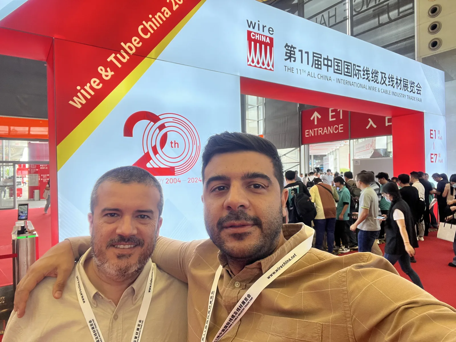 Equipo HexMetal en Wire and Tube China 2024